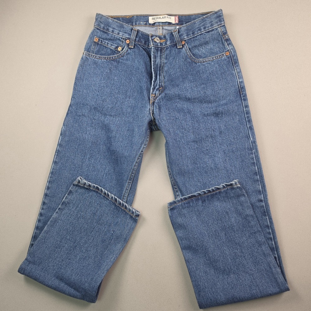 Levi's 505 Regular Fit Mens 30x30 Medium Washed Straight Leg Jeans NWT Deadstock